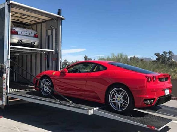Luxury Car Relocation from UAE